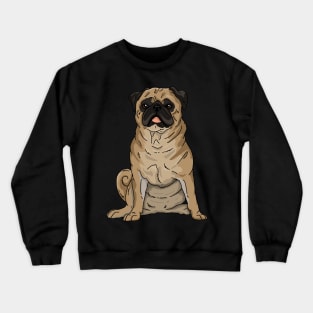 Pug dog Crewneck Sweatshirt